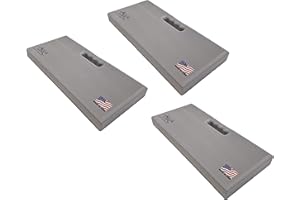 Aquamentor Kneeling Pad - Firm and Durable Garden Kneeling Pad, Foam Mechanics Pad, Thick Kneeling Pad for Use Around The House, in The Garden, On The Job or in The Shop (17.5" x 8" x 1.5" (3-Pack))