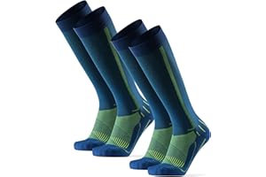 DANISH ENDURANCE 1 & 2 Pack Compression Socks 21-26 mmHg for Men & Women – Graduated Support for Running, Travel, & Recovery