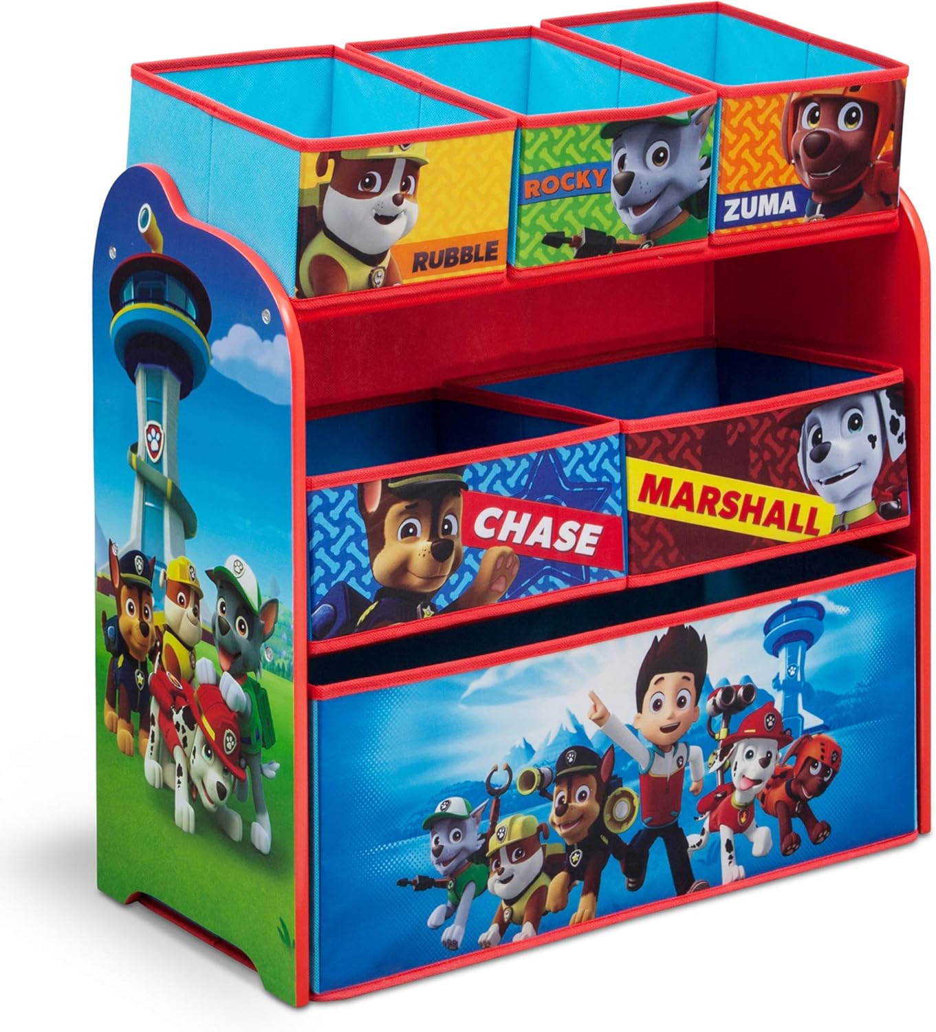paw patrol toy chest