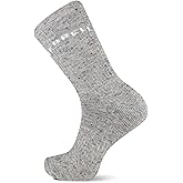 Merrell Unisex-adults Men's and Women's Speckled Wool Blend Crew Socks - Unisex Moisture Wicking