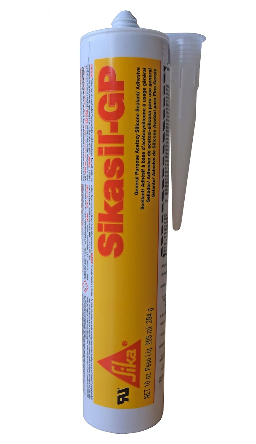 Sikasil GP Clear Silicone Sealant/Caulk 10.1 fl. oz. Cartridge eBay