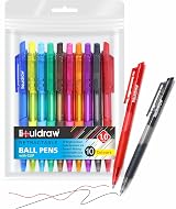 Liquidraw Multicolour Ballpoint Pens Pack of 10 1.0 mm Retractable Click Pens view 2