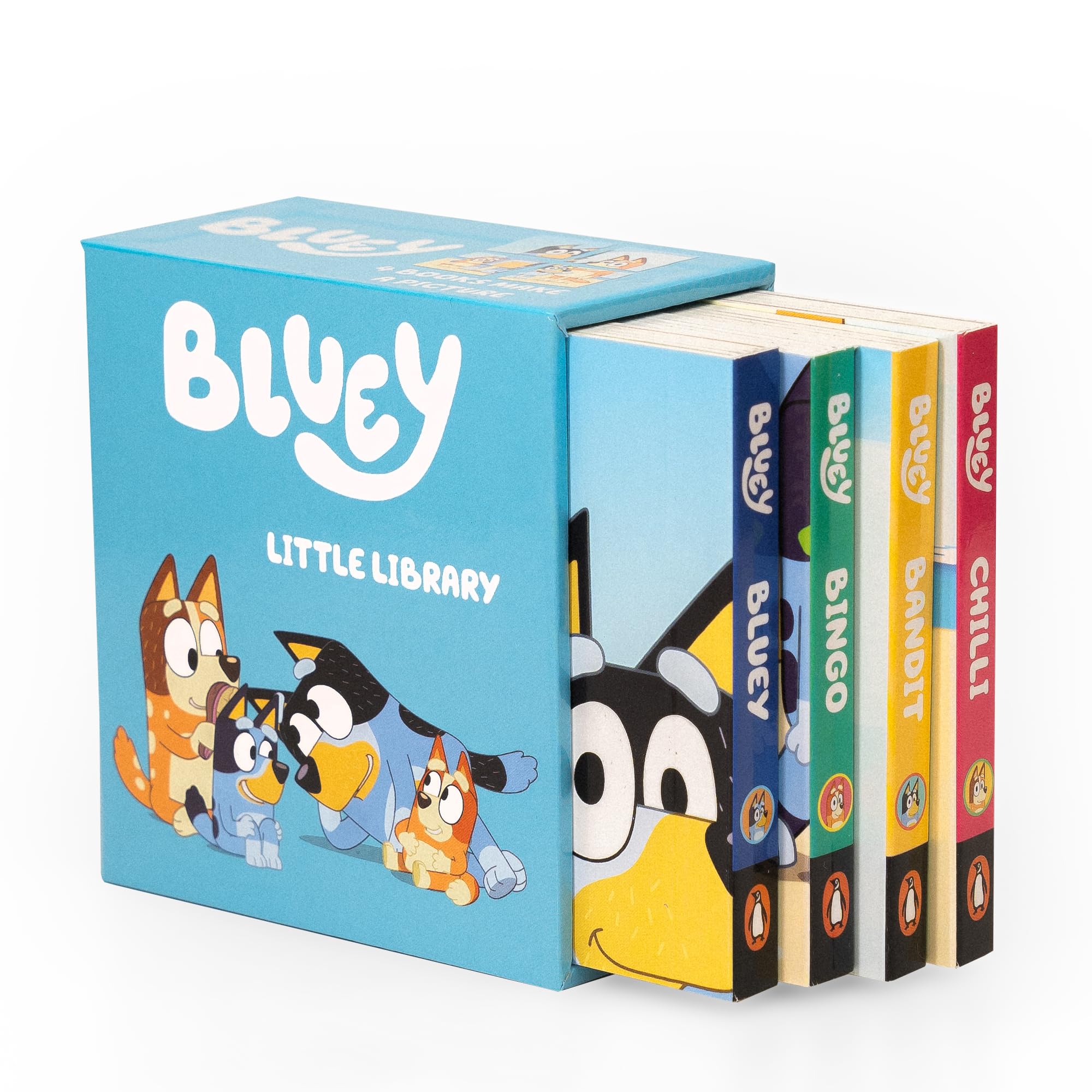 Bluey: Little Library 4-Book Box Set