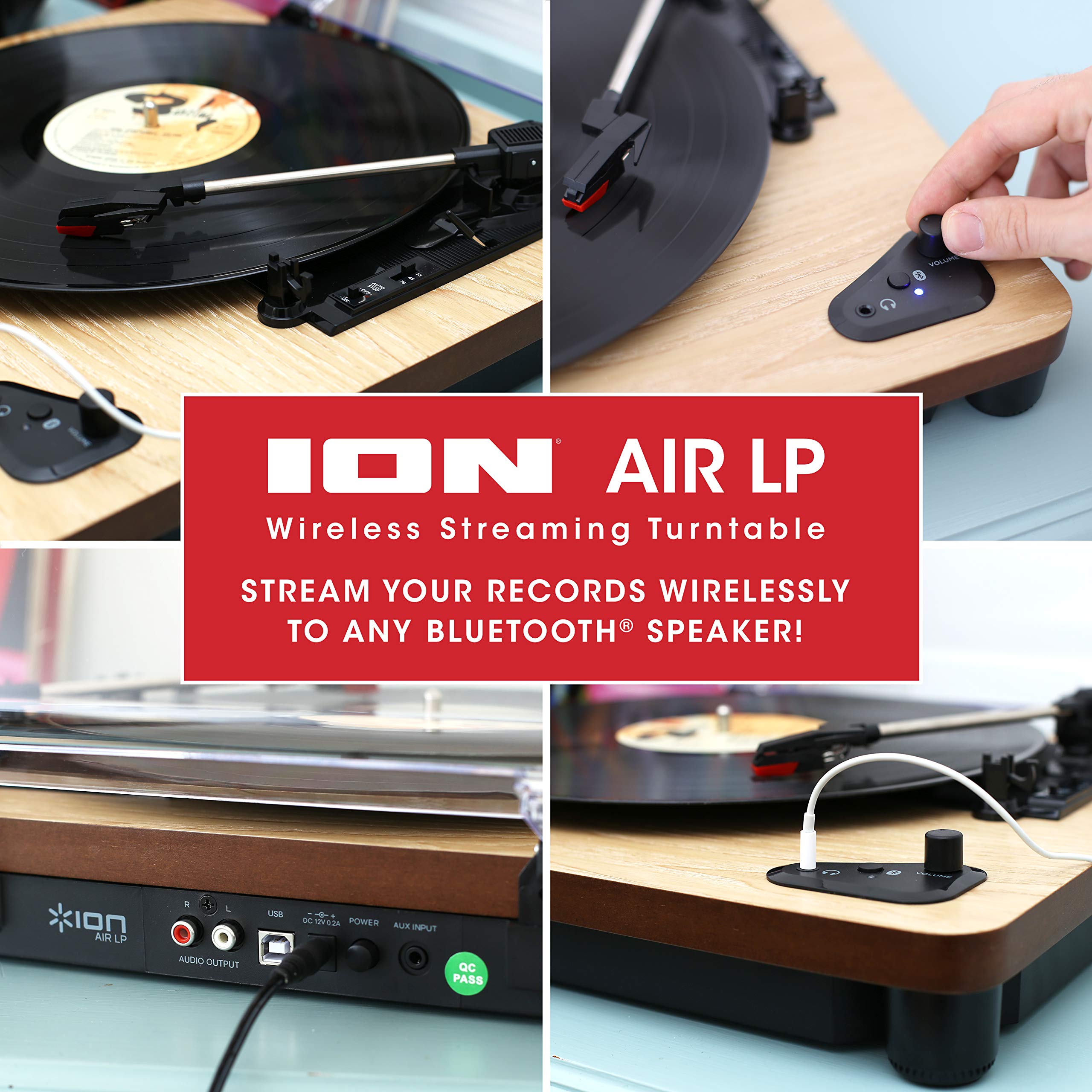 ion air lp wireless turntable