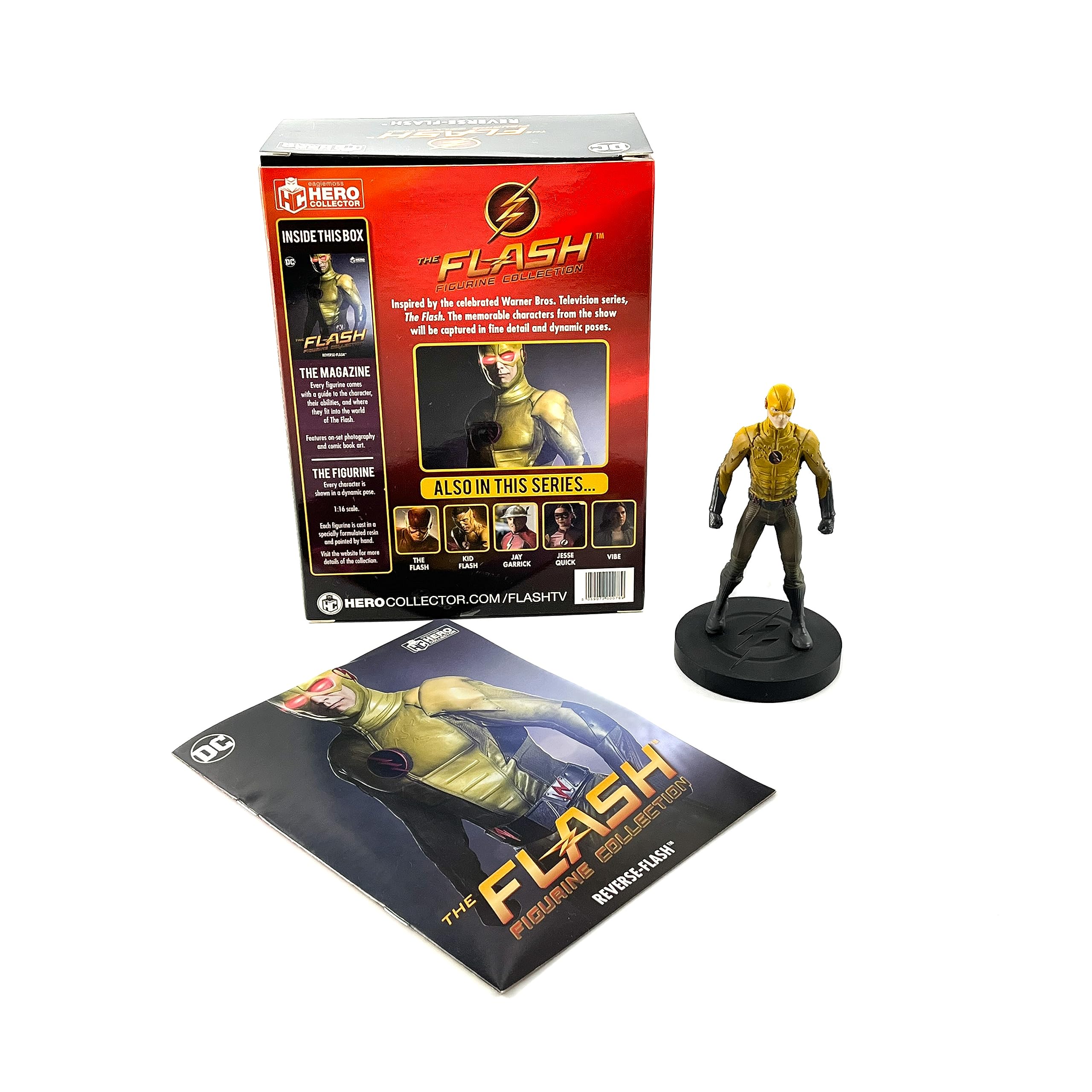 Eaglemoss Flash Figurine Collection No. 4 Reverse Flash (12 CMS)