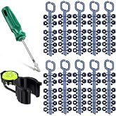 Gulfmew 10 Pack Rotor Adjustment Tool Set Compatible with Rain Bird 5000 Sprinkler Heads, Rotor Nozzle Trees Bundle with Hold up Tool and Rotortool Screwdriver for Lawn Irrigation Sprinkler System