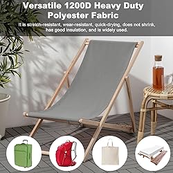 Thickened Waterproof Canvas Fabric by The Yard