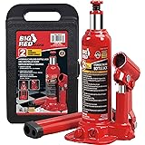 BIG RED T90213 Torin Hydraulic Welded Bottle Jack