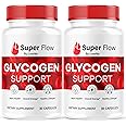 (2 Pack) Super Flow Glycogen - SuperFlow Glycogen Support Capsules, Super Flow, Glycogen Support Super Flow, Official SupperFlow Glycogen Support, Super Flow Glyco Optimizer, 60 Capsules for 2 Months