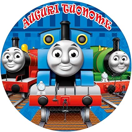Cialda Ostia Per Torta Trenino Thomas Personalizzata Torte D Ostie Cialde A2btravel Ge
