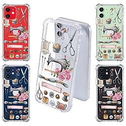 LuGeKe Mom Sewing Machine Print Case for iPhone 11