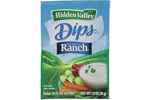 Hidden Valley Ranch Dip and Salad Dressing Mix 1oz Packs (Pack of 12) (The Original)