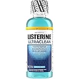Listerine Ultraclean Oral Care Antiseptic Mouthwash with Everfresh Technology to Help Fight Bad Breath, Gingivitis, Plaque an