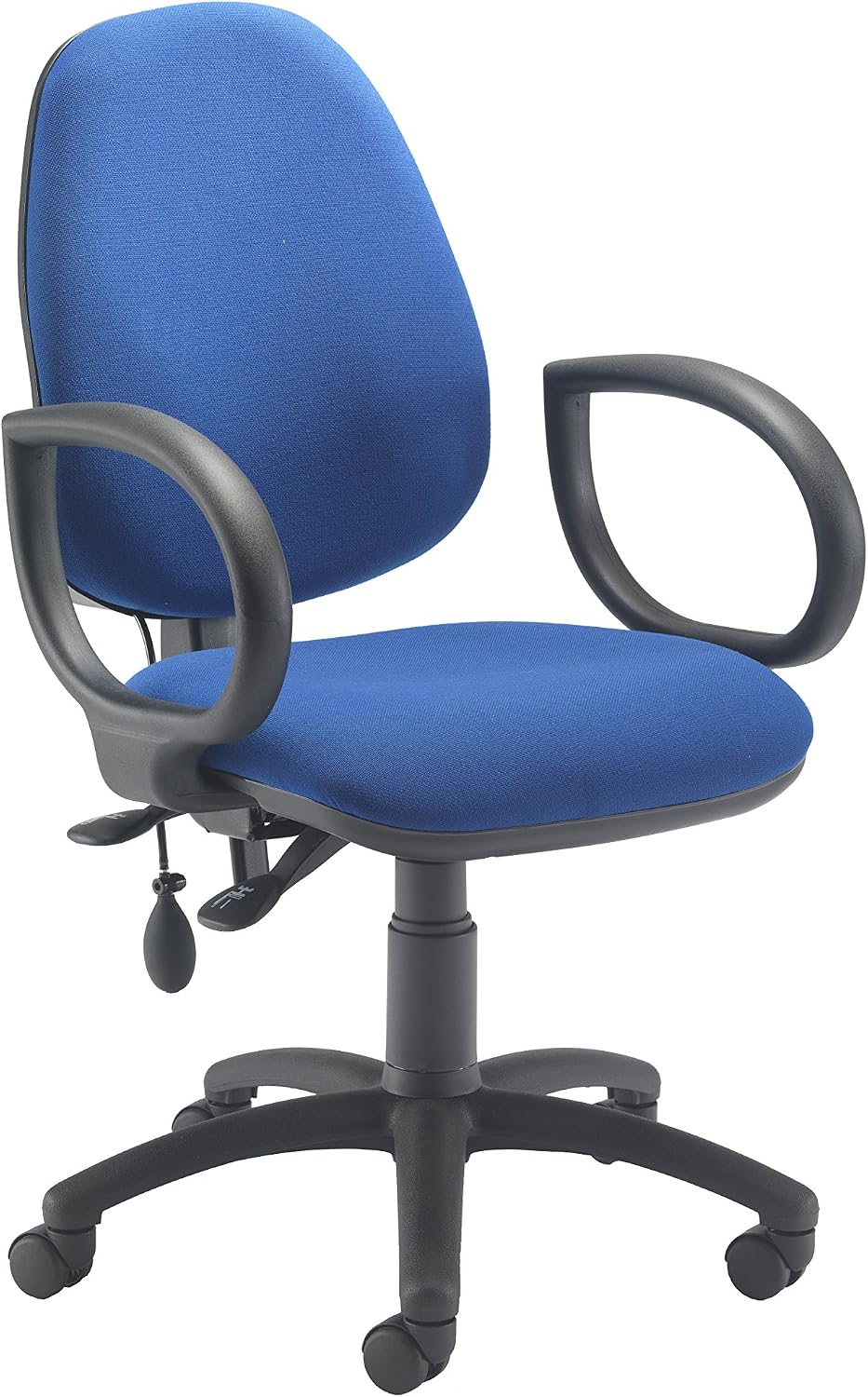 Office Hippo Desk Chair, Ergonomic Home & Office Chair With Adjustable Seat, Back & Lumbar Pump For Comfort & Support