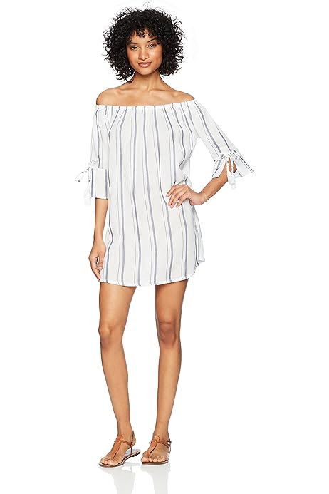 off the shoulder cover up dress