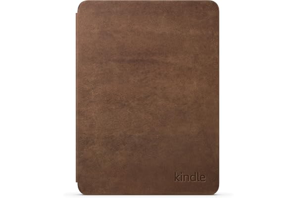 Amazon Kindle Paperwhite and Kindle Colorsoft Case, Lightweight and Foldable Protective Cover - Premium Leather