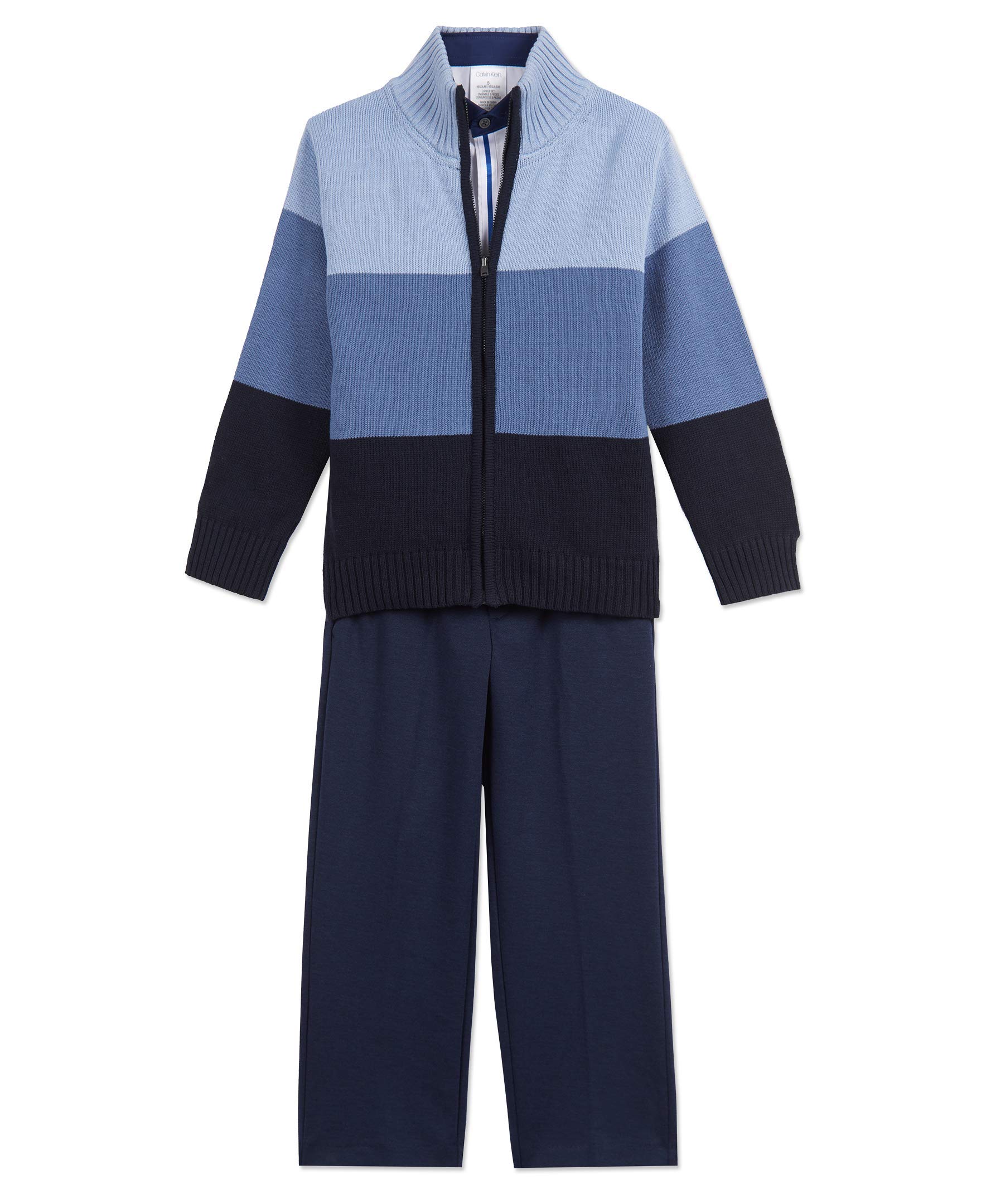 Calvin Klein Boys' Cardigan Sweater Set