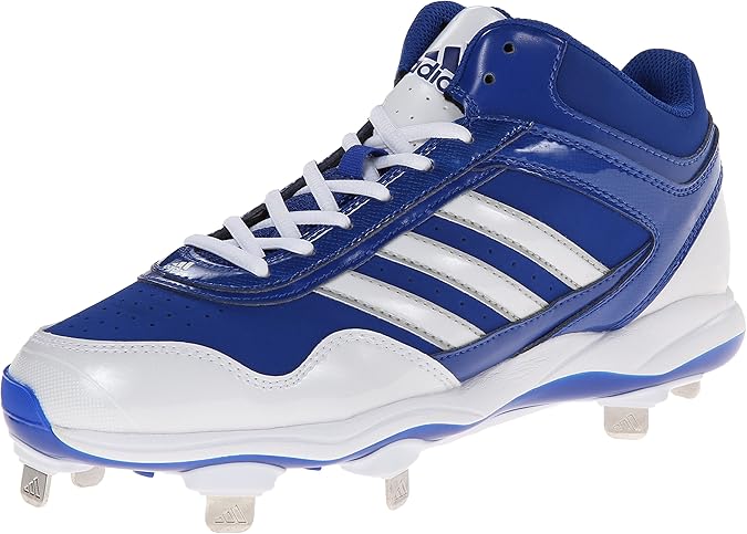 Adidas Performance Men's Excelsior Pro Metal Mid Baseball Cleat, Collegiate Royal/Running White 