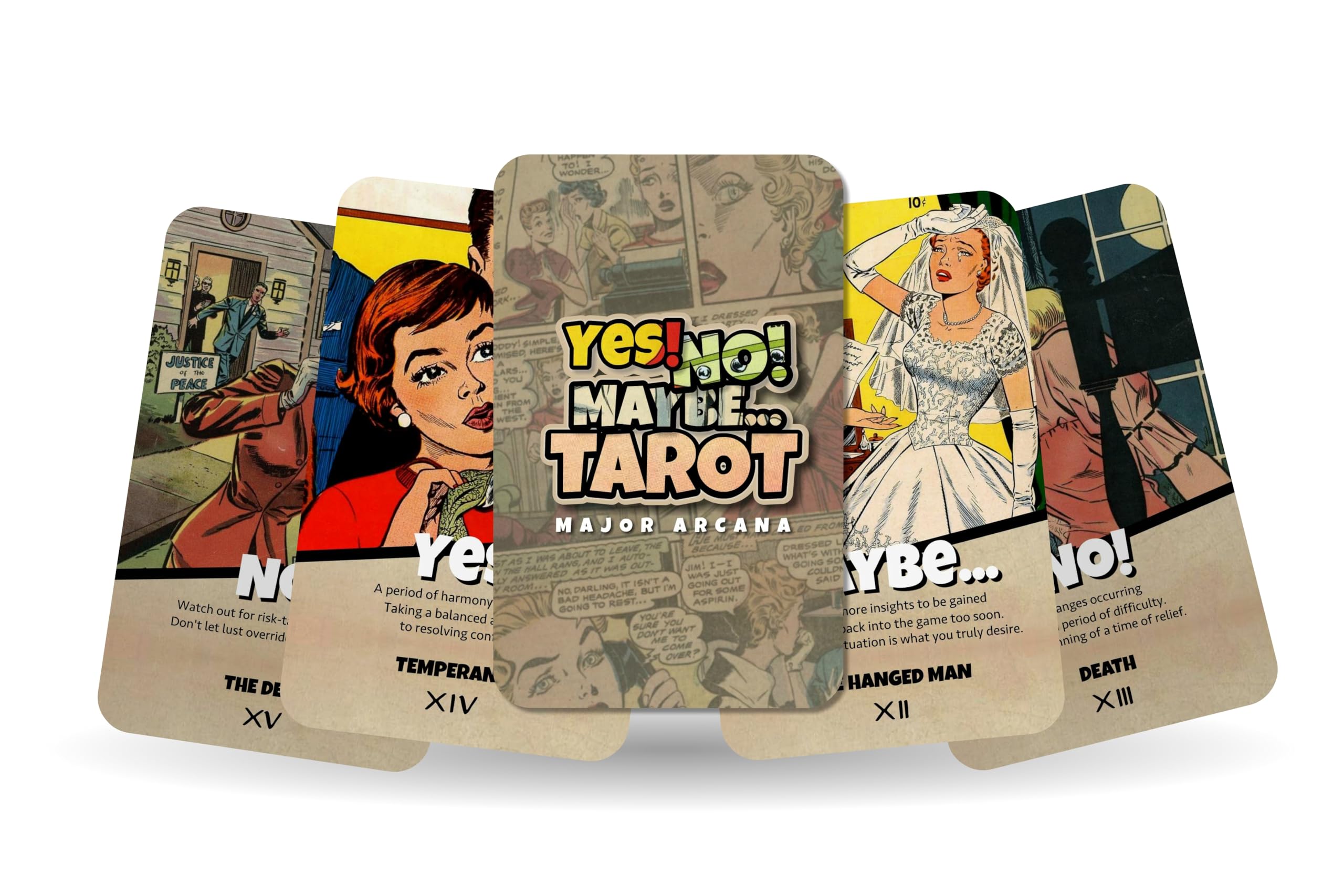 Yes, No, Maybe. Tarot - Major Arcana