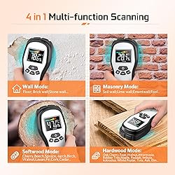 Pinless Wood Moisture Meter Detection - Firewood