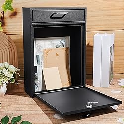 Yaocom Locking Mailbox with Key for Outdoor 16.2 x
