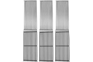 SAFBBCUE Emitter Plate & Grill Grate 463242516 for Charbroil Commercial Infrared 3 Burner Grills 463242515 466242515 463243016 463367016 466242516 463342620 463346017, Charbroil G474-0017-W1 G466-2400-W1 Parts