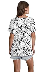 WEESO Womens Summer Tops 2025 Pleated Plus Size