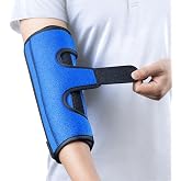 Cubital Tunnel Elbow Splint, Ulnar Nerve Night Brace, for Women &amp; Men, Arm Elbow Splint Support for Left and Right, Built-in 3 Support Plates -S/M