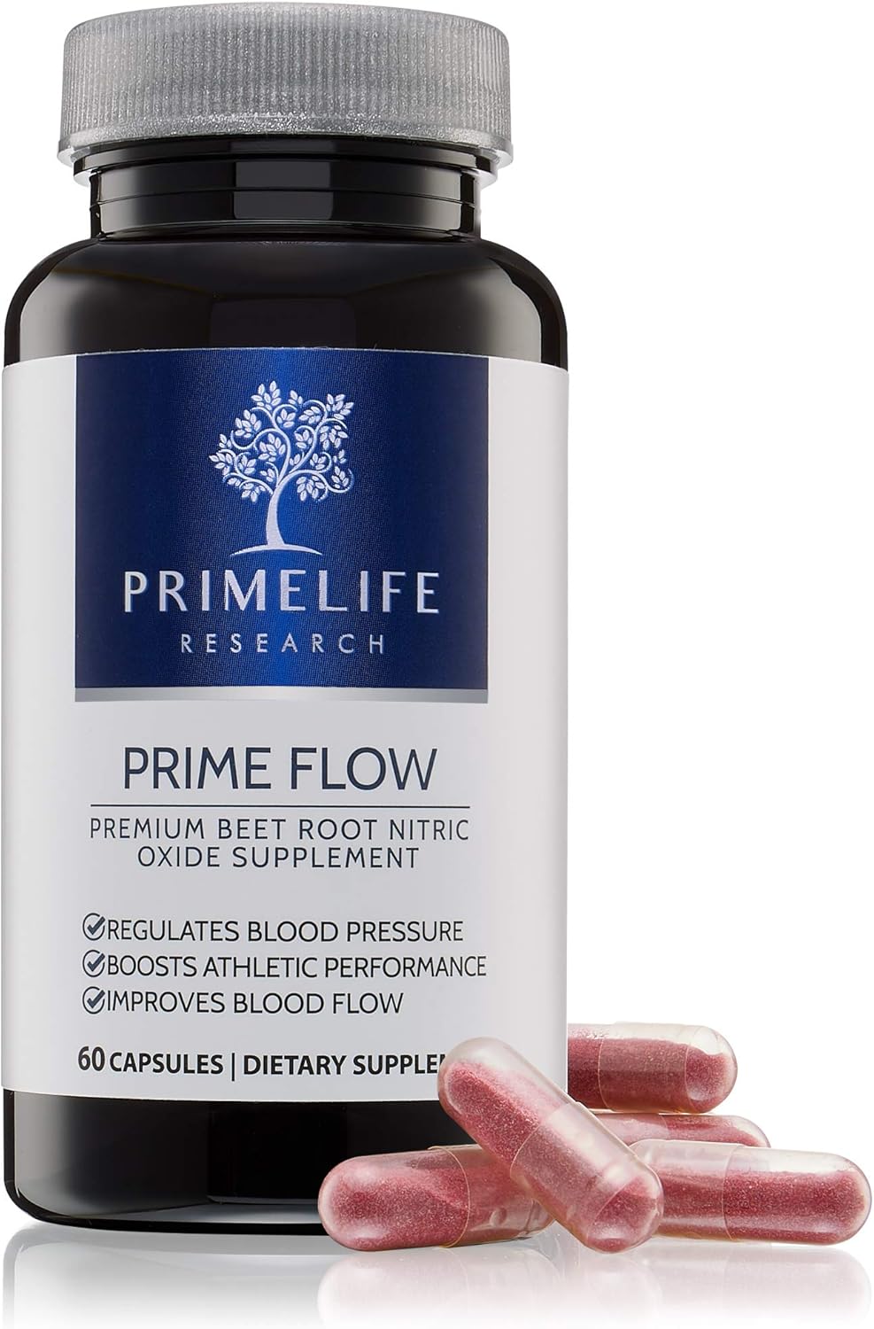 Beet Root Nitric Oxide Supplement Prime Flow Daily Dietary Nitrate