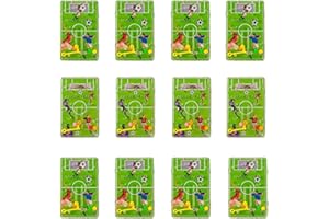 natalieenati 12Pieces Soccer Pinball Machine and Maze Puzzles 2 In1-Soccer Party Favors for Kids-Classroom Prizes-Goodie Bag Stuffers-Treasure Chest-Birthday Party Contest Prize-2.95"