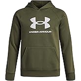 Under Armour boys Rival Fleece Big Logo Hoodie