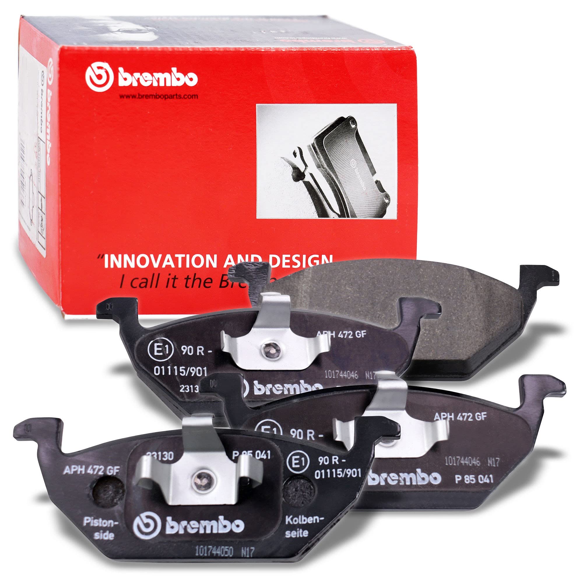Brembo P85041 Front Disc Brake Pad - Set of 4