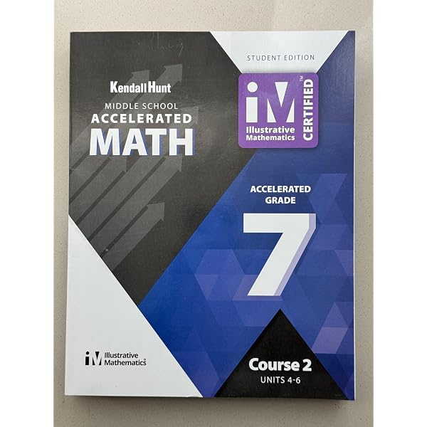Accelerated Math, Middle School, Student Edition, Grade 7, Course