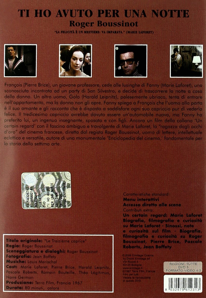 Amazoncom Ti Ho Avuto Per Una Notte Movies Tv