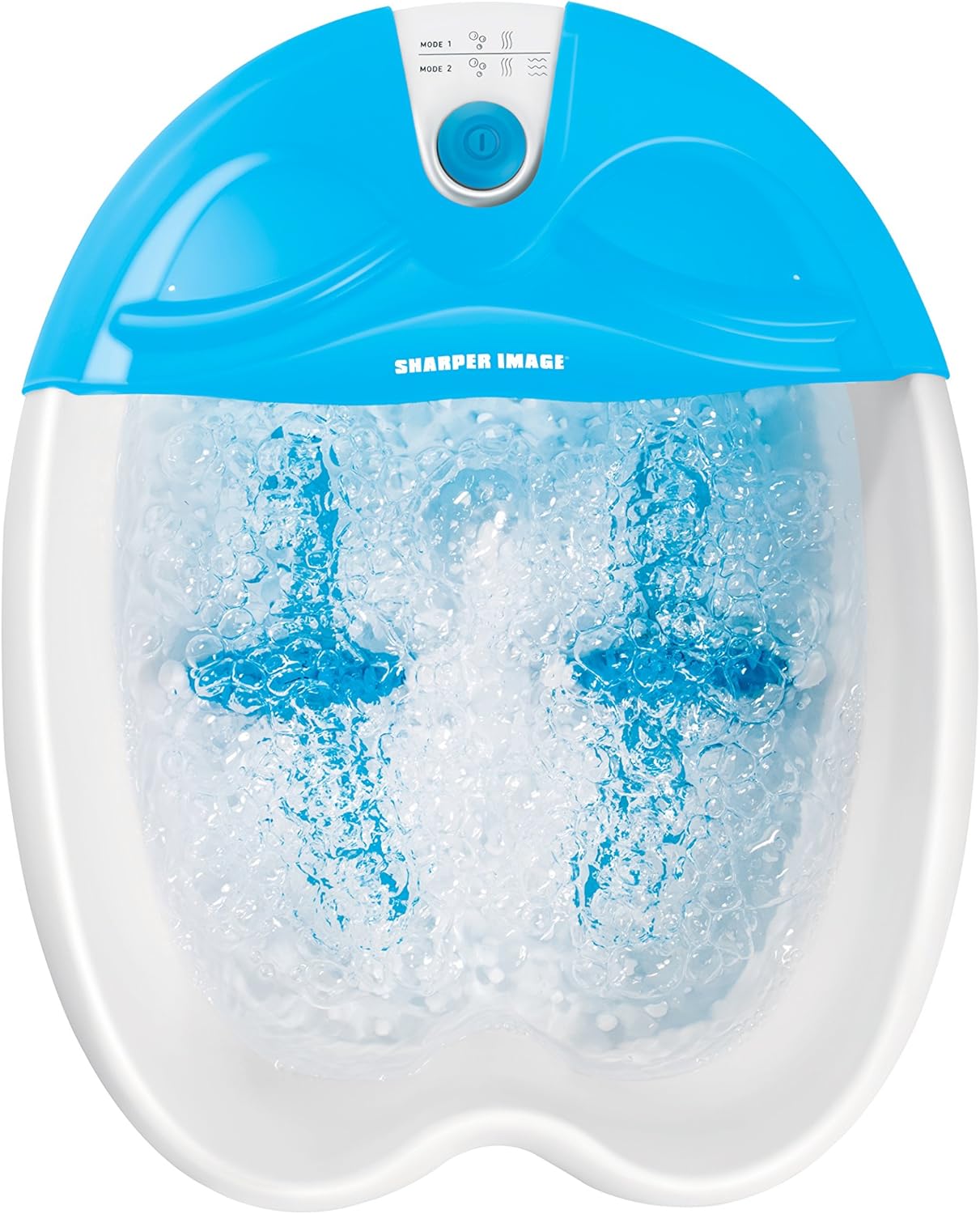 Sharper Image SMG1550 Foot Spa Massager with Bubbles, Vibrating