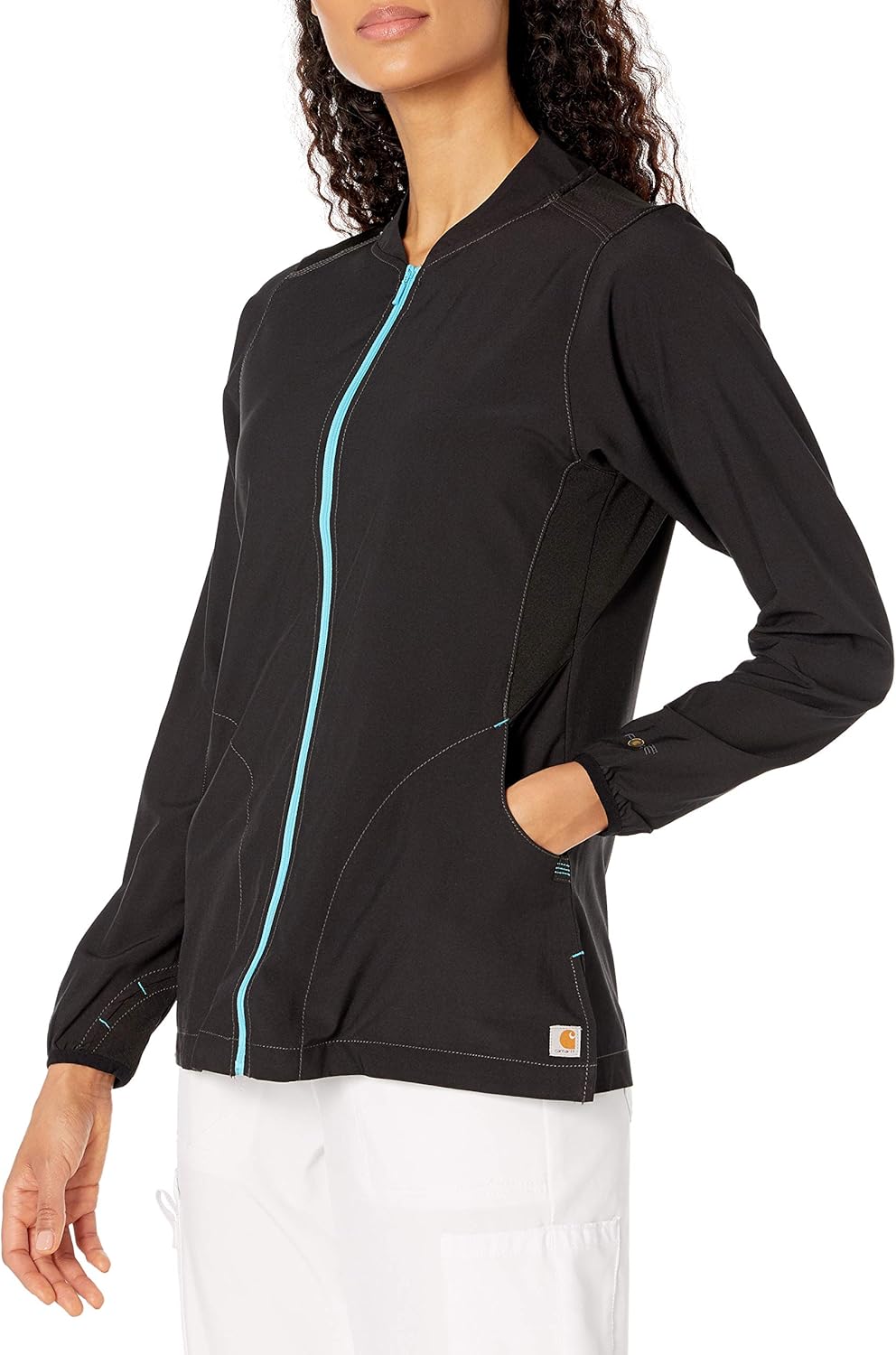 Carhartt Women's CrossFlex Women's Knit Mix ZipFront