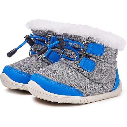 BMCiTYBM Toddler Winter Snow Boots Boys Girls Cold Weather Baby Faux Fur Shoes (Infant/Toddler/Little Kid)
