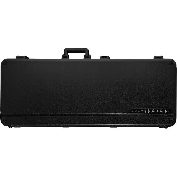 ベース FENDER DELUXE MOLDED CASE ELECTRIC BASS Fender Deluxe Molded Bass Case - Black