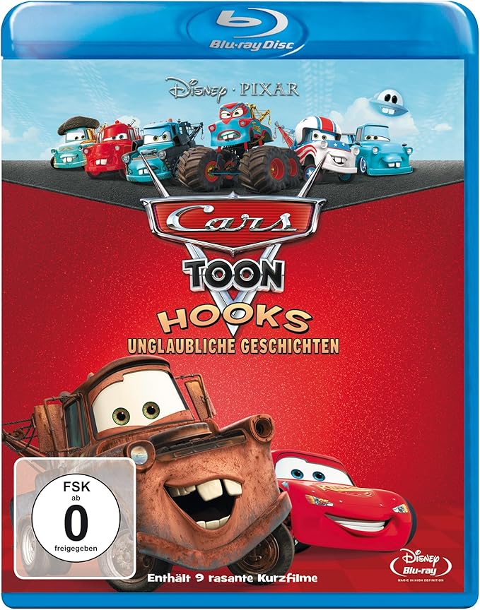 Cars ToonHooks Unglaubliche Geschichten BluRay Import Amazon.fr Animation, Lasseter, John