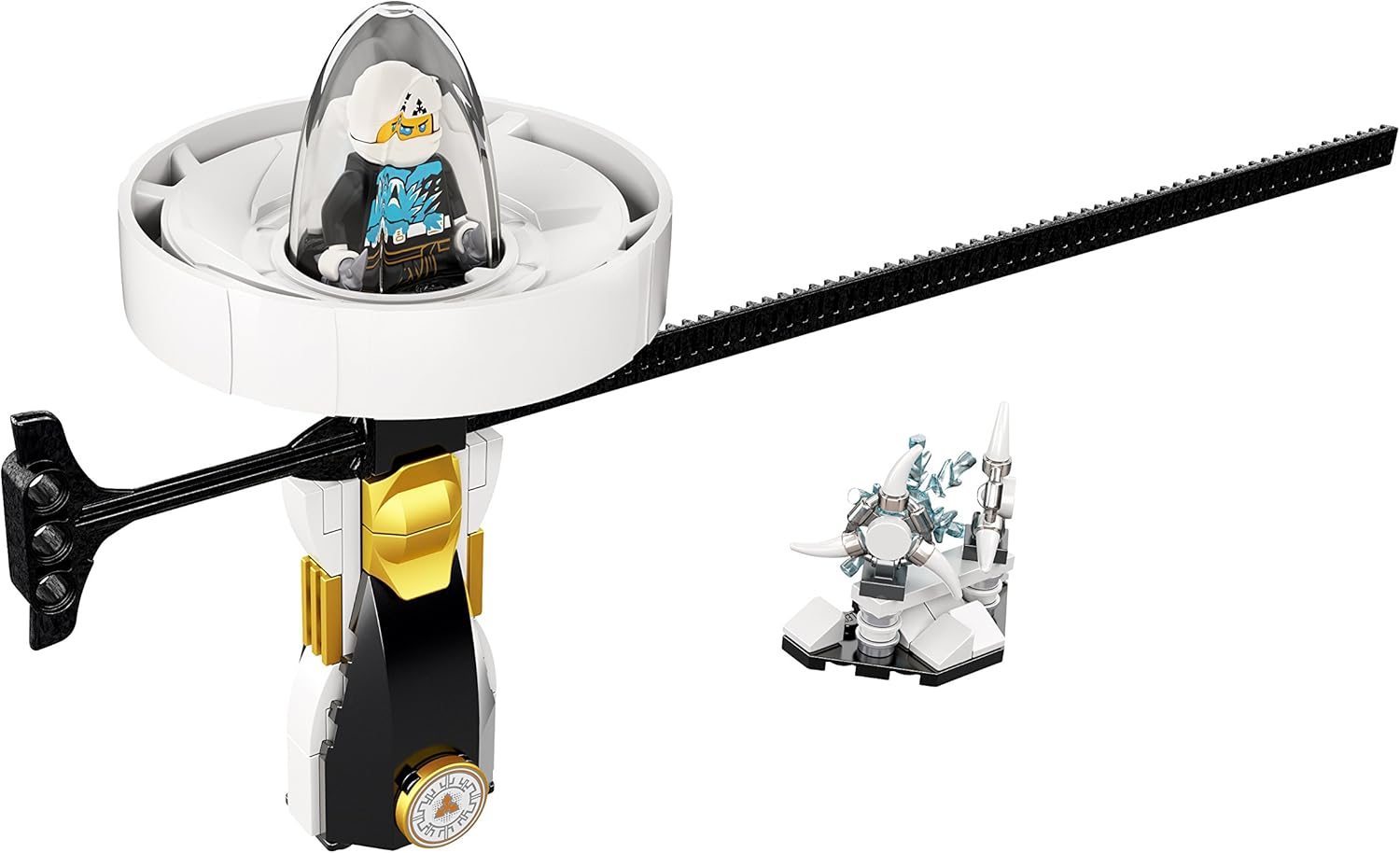 lego ninjago zane spinner