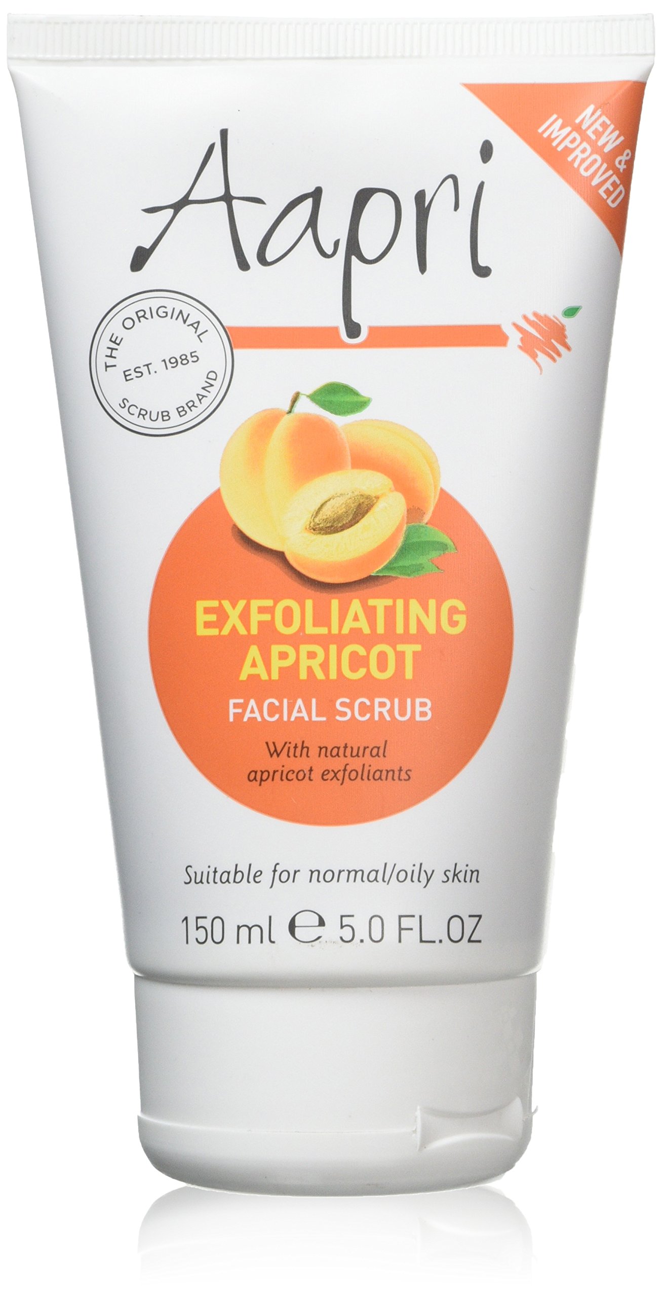 Aapri Exfoliating Apricot Face Facial Scrub Cream 150ml, (Pack of 1)