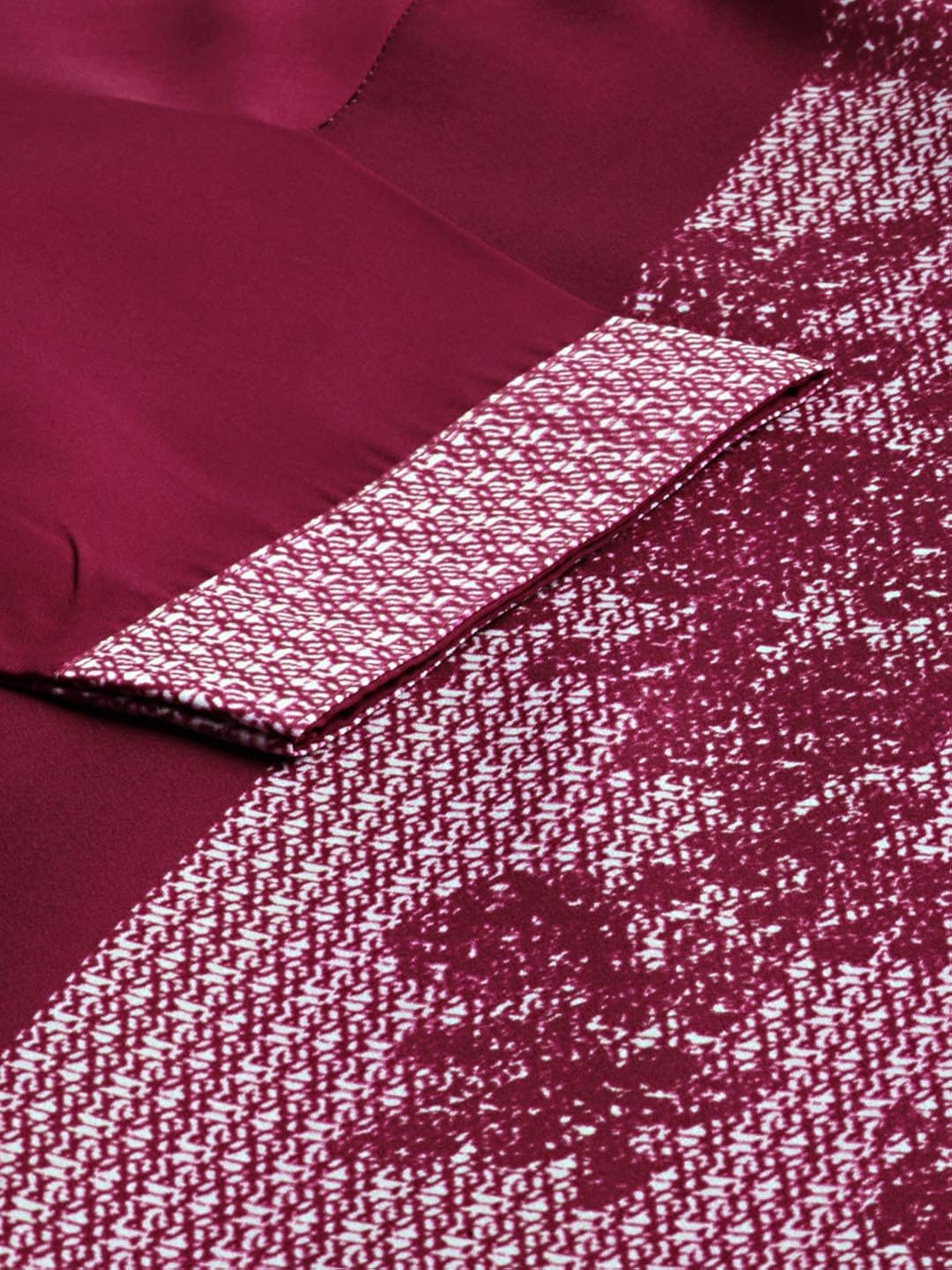 vaamsi crepe digital printed kurti(vpk1593_maroon_free size)