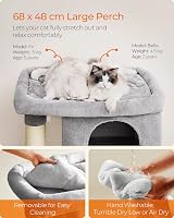 Feandrea Cat Tree Tower 101 cm XL for Cats up to 20 kg Large Perch view 4