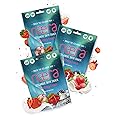 Næra Icelandic - 3-Pack Strawberry (Icelandic Skyr) Crunch Protein Snacks, GMO-Free, Gluten-Free Protein Snacks, Individual Snacks, Lactose-Free Snacks for Adults & Kids, (0.88 oz ea)