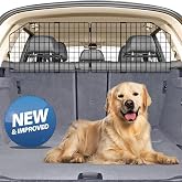 Petboda Dog Car Barrier for SUV Trunk Cargo Area, Foldable &amp; Adjustable Car Divider and Cargo Gate to Keep Dogs in Back (Patent Design)