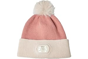 HEAD LIGHTZ Headlightz by Roq Innovation - Beanie with Light, Unisex LED Beanie Hat with Light Built in, Rechargeable