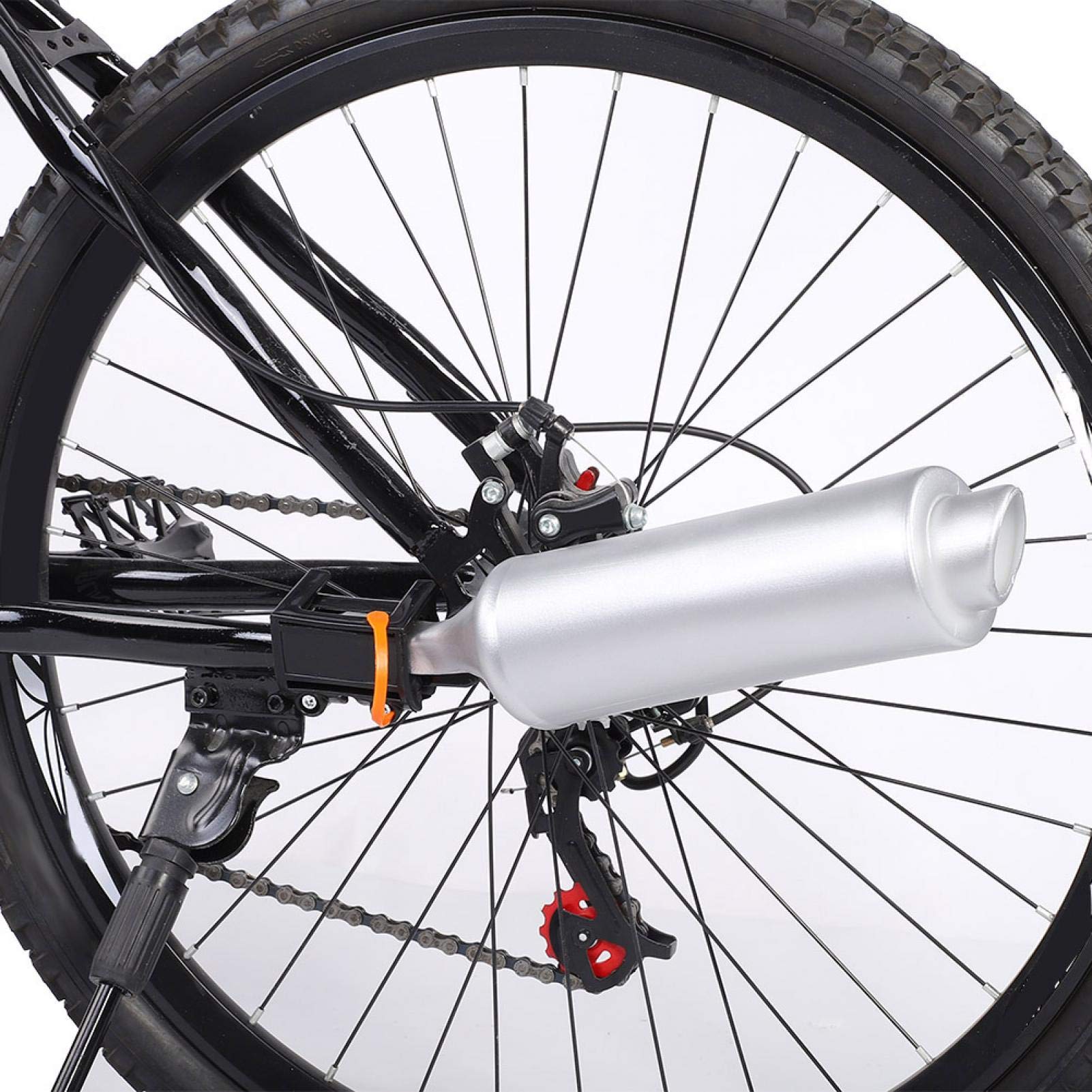 Bike Turbo Pipe, Bike Exhaust Pipe, 16-22in Bikes Add more Fun to Riding for Creating Exhaust Sounds Cycling Enthusiasts