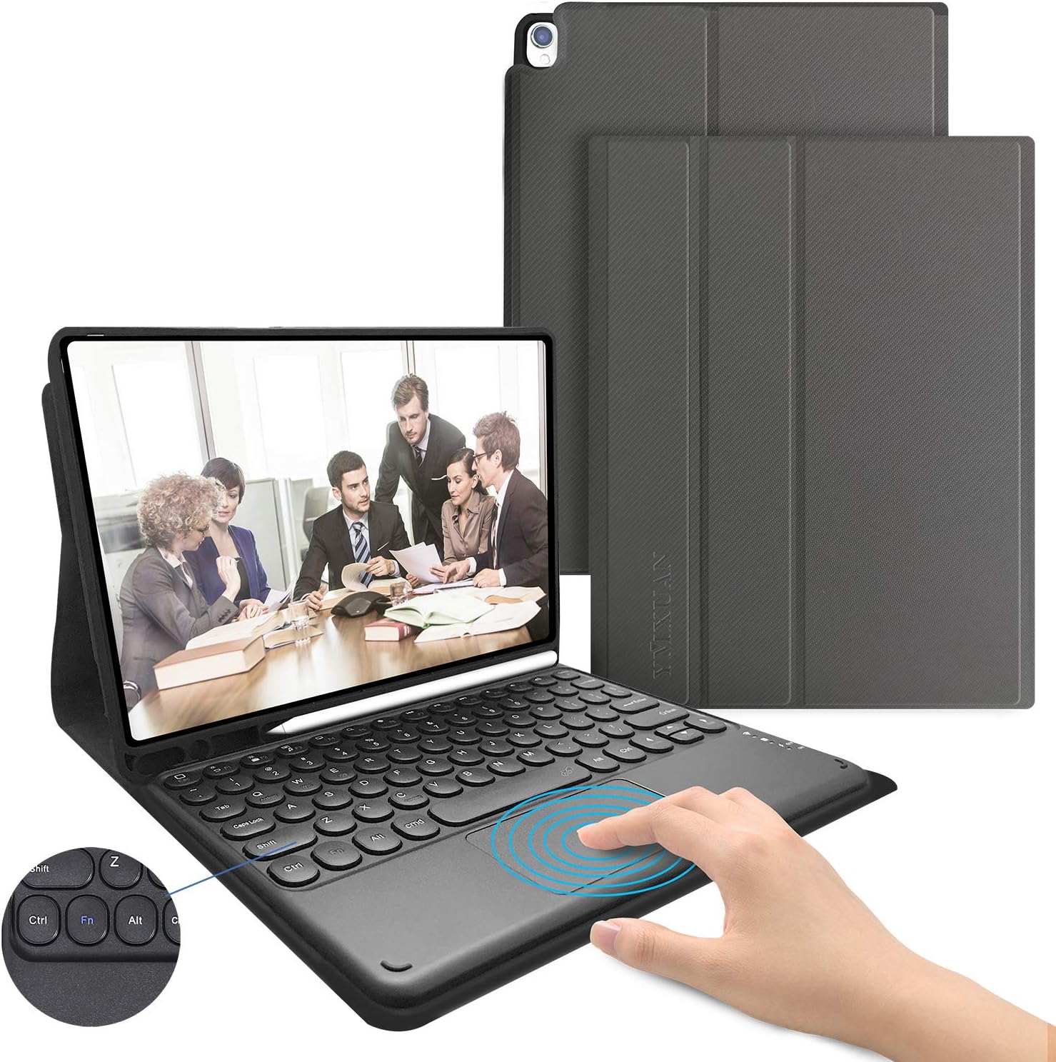 iPad Keyboard Case with Touchpad for iPad 8th Gen Amazon.co.uk