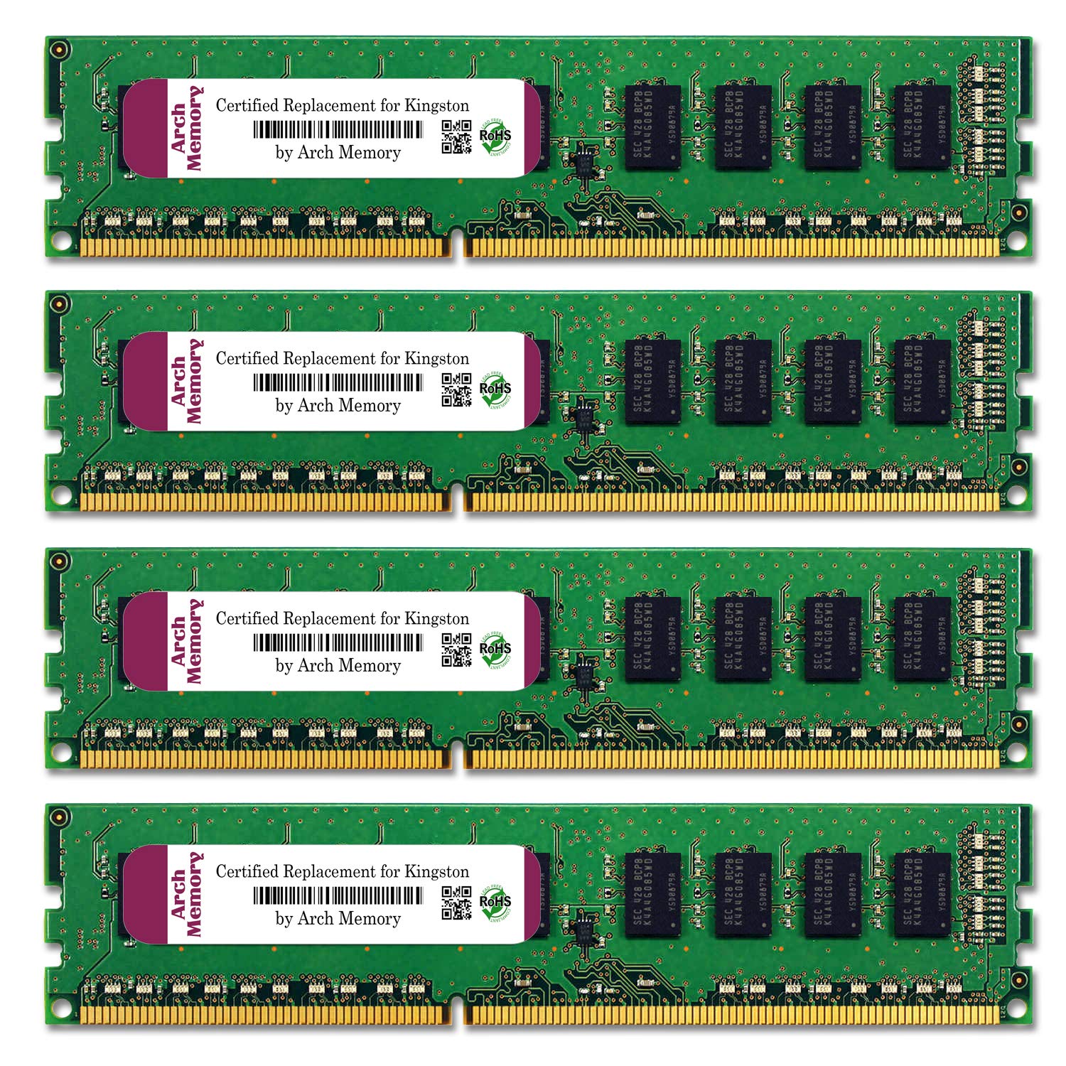 Arch Memory Replacement for Dell SNPK67DJC/4G A8711885 4 GB 288-Pin DD Arch Memory KTH-PL316EK4⁄32G 8GB Replacement Memory Upgrade DDR3 UDIMM RAM