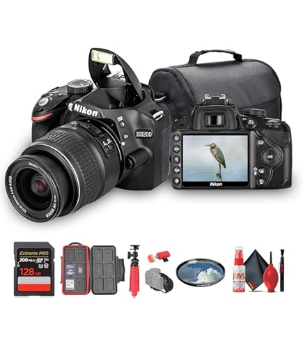 Amazon.com : Nikon D3200 24.2 MP CMOS Digital SLR with 18-55mm VR Amazon.com : Nikon D3200 24.2 MP CMOS Digital SLR with 18-55mm VR